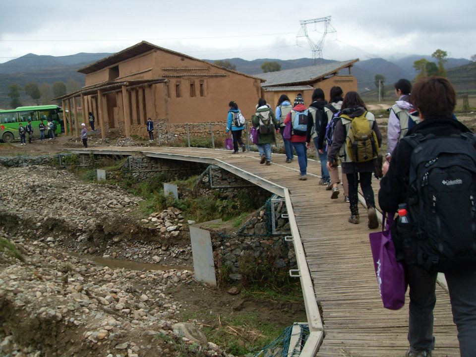 A bridge built by WuZhiQiao Foundation, our collaborator – one of the important reminders of the importance of multidisciplinary action.