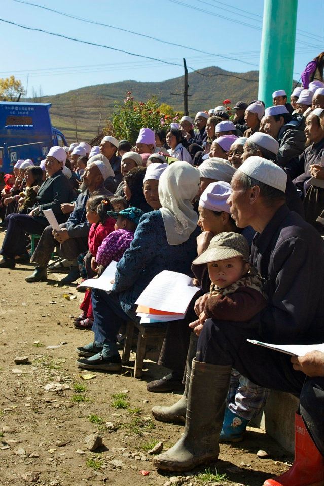 The audience during our health intervention education session.