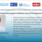 CCOUC Participating in WHO Webinar on Using Technology to Facilitate Risk-Informed Governance